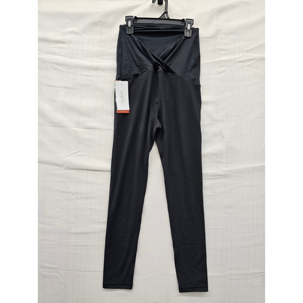 Isabel by Ingrid & Isabel Womens Crossover Active Leggings Polyester Size Small